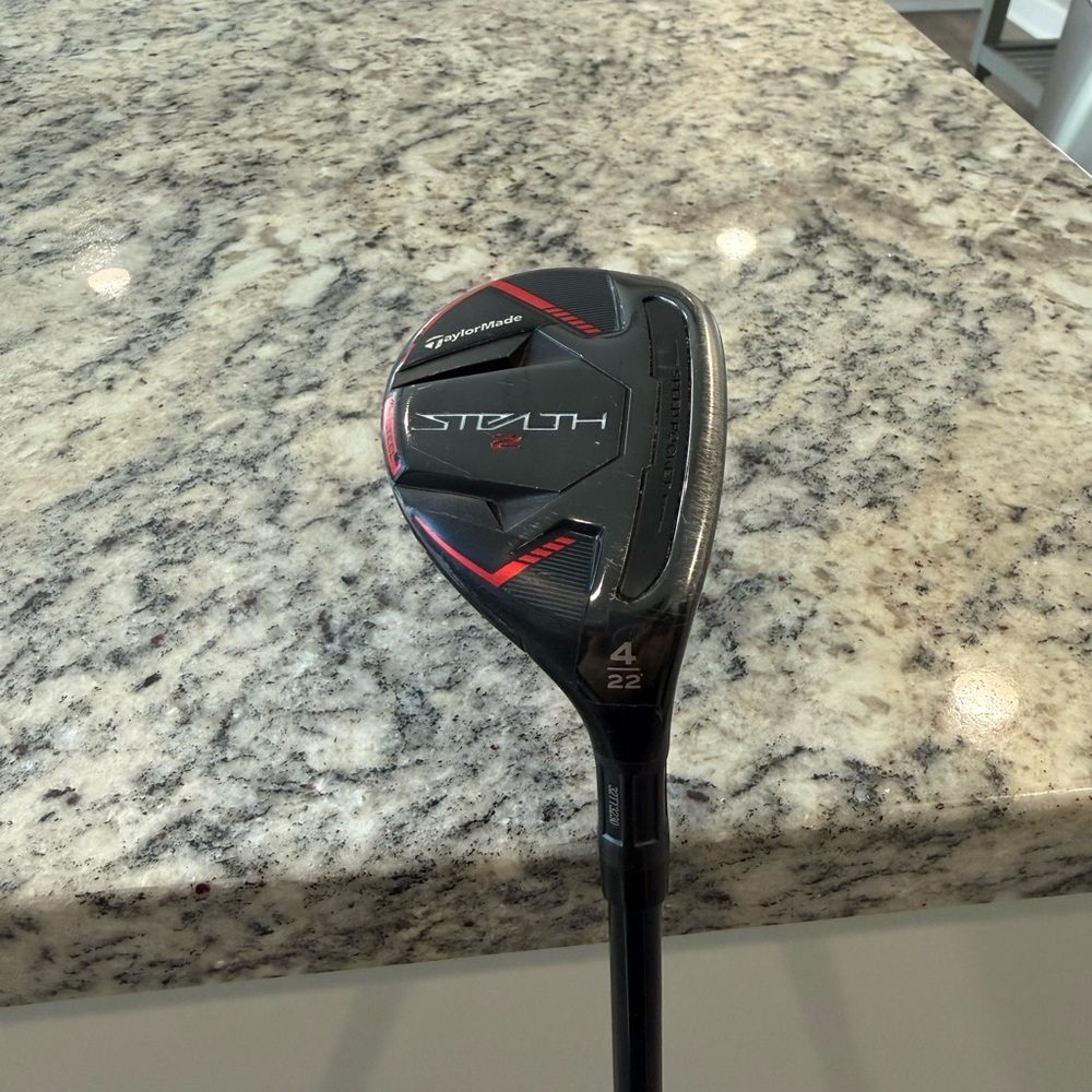 Taylor Made Stealth 2 Rescue 22 4H Hybrid Oversized Winn  Grip Ventus TR HB 6-R